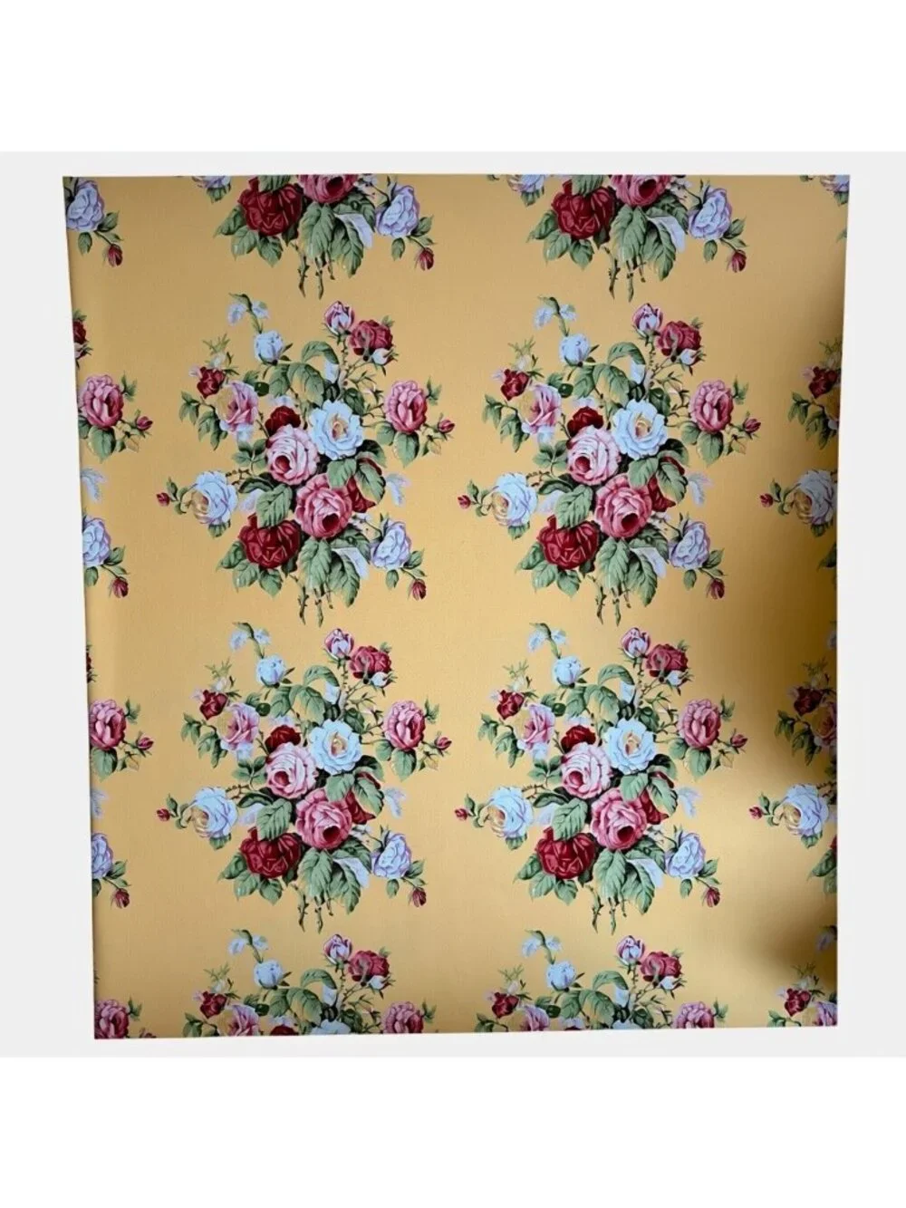 Vintage Ralph Lauren Home Sophie Brooke Queen Size Flat Sheet Floral 100% Cotton - Picture 5 of 8